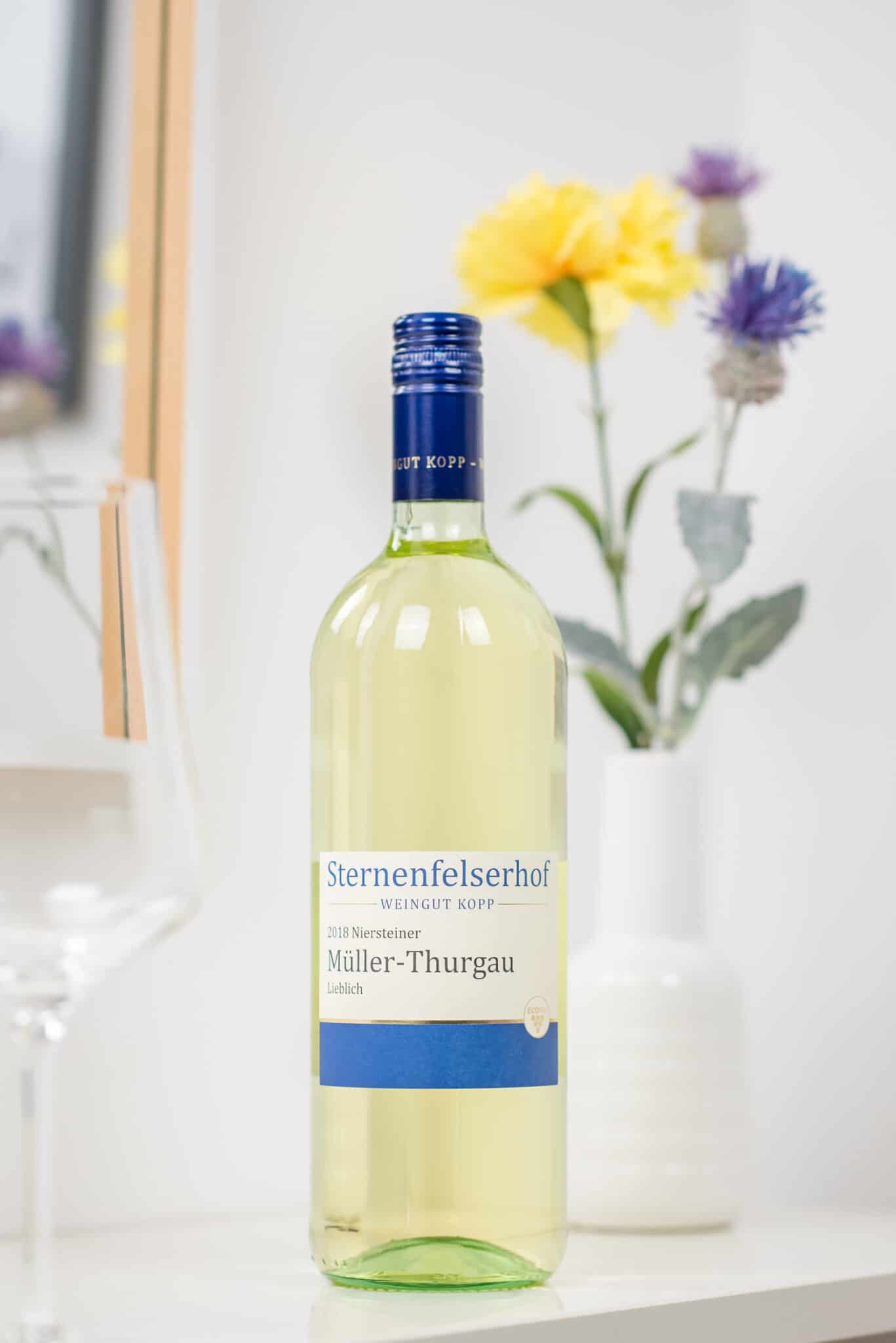 2021 Müller-Thurgau lieblich | Sternenfelserhof | Weingut Kopp aus Nierstein | Öko?Logisch!