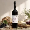 Merlot trocken, Bordeauxflasche mit Korken – Food-Pairing